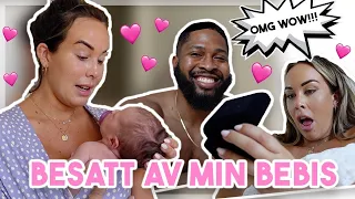 VÅRA FÖRSTA DAGAR SOM FÖRÄLDRAR!!!