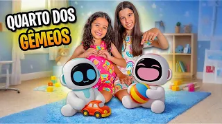 ROTINA DO QUARTO DOS ROBÔS GÊMEOS EILIKO 