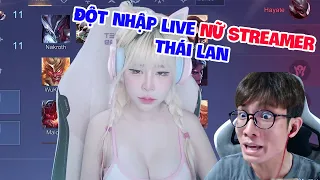 Đột nhập Live Nữ Streamer có Kỹ Năng khu ve to nhất Thái Lan và cái kết