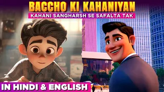 Baccho Ki Kahaniyan | Kahani Sangharsh Se Safalta Tak | @KidsFantasyWorldByNMHStudios
