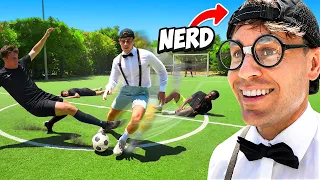 Nerd Plays Soccer and Breaks Ankles (football)
