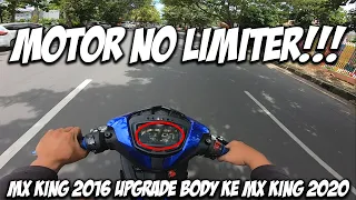 MX KING UPGRADE MESIN!!! 250CC 2 SILINDER LEWAT!!!!