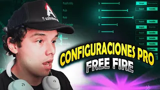 CONFIGURACIONES PRO en FREE FIRE 2023 || AJUSTES DE DISPARO A LA CABEZA