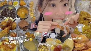 #2 TRƯỜNG CẤP 3 HÀN QUỐC CHO HỌC SINH ĂN GÌ TRONG 1 TUẦN NHỈ?🇰🇷🤤(Cuộc sống học sinh cấp 3)