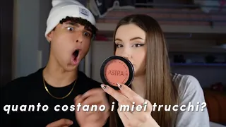 Il Mio Ragazzo Indovina I Prezzi Dei Miei Trucchi