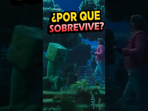 ¿Por qué JASON MOMOA sobrevive al CREEPER? 💥 #minecraft