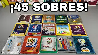 ¡ABRIENDO TODOS LOS MUNDIALES, COPAS AMERICA Y EUROCOPAS! - Especial 100mil suscriptores