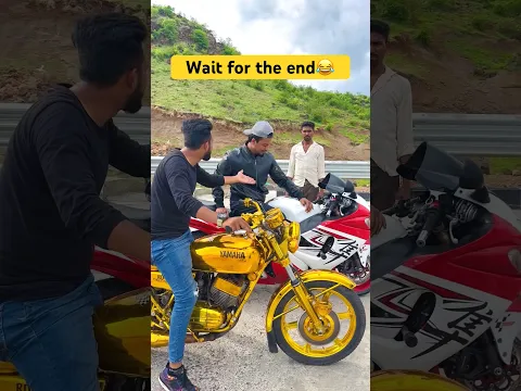 Truck walo se koi jeet sakta hai kya😂🤣 #farazstuntrider #bikers #superbikes #hayabusa