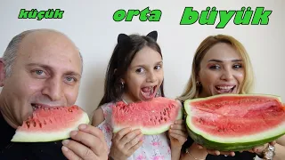 BÜYÜK, ORTA veya KÜÇÜK YEMEK YARIŞMASI #2