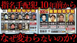 指名⼿配犯が逮捕されない理由