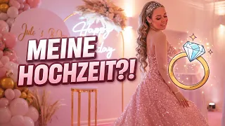 MEINE HOCHZEIT 💒😱😍 (21. Geburtstag)😂🌸💓💗