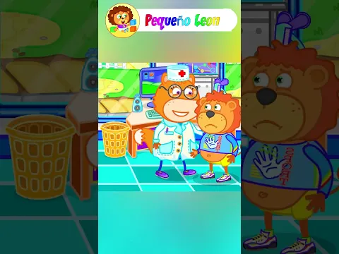 Pequeño Leon | Huevos de Pascua sorpresa | Dibujos animados | Video Para Niños