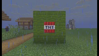 🔴Minecraft - TNT village live  #minecraft #shorts