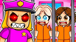 DİŞLEK POLİS ABLANIN HAPİSHANESİ👮‍♀️ROBLOX POLICE GIRL PRISON RUN