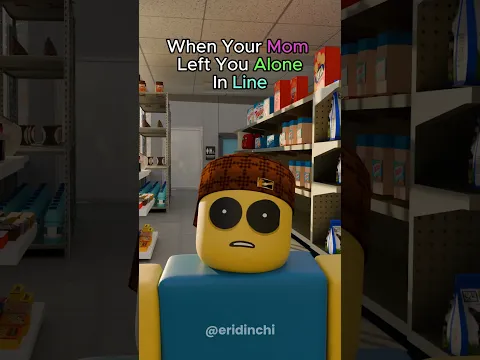 When Your Mom Forgets To Buy Something at Mall  #robloxanimation #roblox