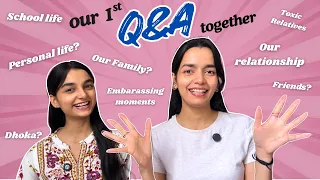 Our 1st Q&A 😍 Our Relationship❓ | Family 👪 |  Answering all your questions⭐, Rena Goswami
