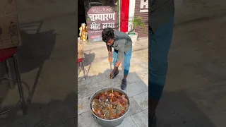 Bihar Ka Famous Champaran Handi (हांडी ) Mutton Making With Unique Masala