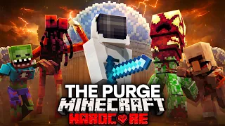 100 Players Simulate Minecraft's Scariest Purge