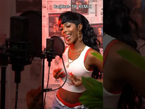 BadBrat-Tip remix 🔥🇬🇾🇯🇲Baddest remix out now‼️.                     #dancehall #artist #remix