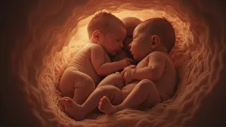 Triplets inside the womb #triplets #twinsbaby #twins #baby