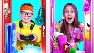 Escuela de Niñas VS Escuela de Niños || Situaciones graciosas por amigos