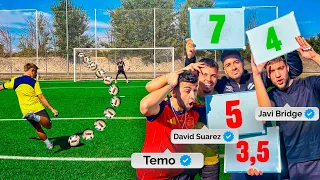 PUNTUANDO nuestros REMATES con EL BIYO, TEMO y JAVI BRIDGE