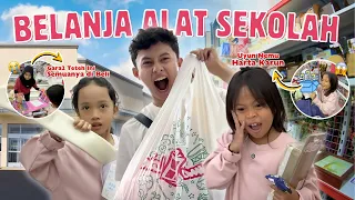 SEMUANYA DIBELI⁉️ BELANJA PERLENGKAPAN SEKOLAH UYUN & TETEH