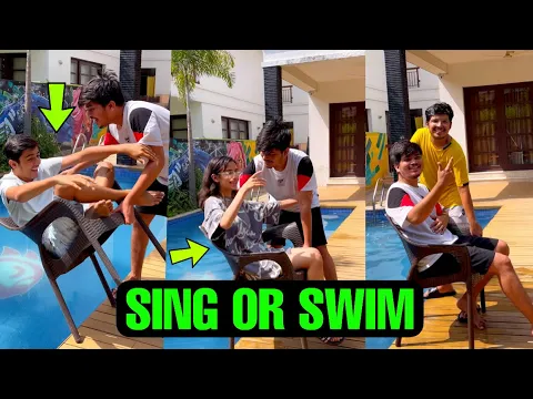 Sing Or Swim Challenge In Bootcamp 😂 #Shorts