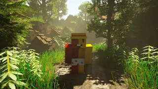 O GELEIA JOGOU O MINECRAFT MAIS REALISTA JÁ CRIADO!