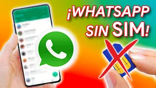 Cómo USAR WHATSAPP sin NÚMERO de TELÉFONO!! (Fácil y Rápido)