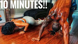 You don’t need a gym  you just need 10 minutes at home everyday @BrolyGainz007
