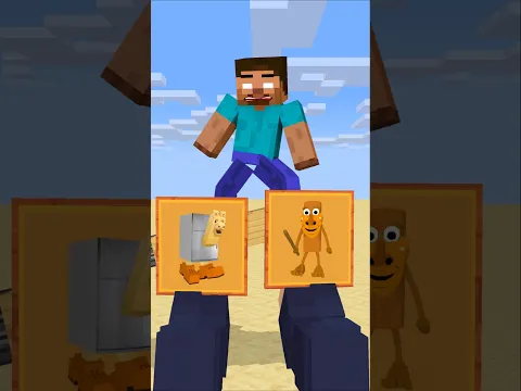 HELP Herobrine To Choose And Win The Strongest Heavy #friendship #shorts #trending #anime