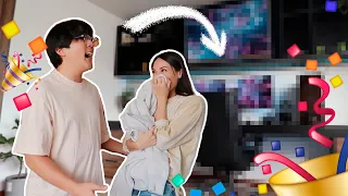 ¡SORPRESA a mi ESPOSO! ¡Le REGALÉ la OFICINA de sus SUEÑOS! 😱 @kenroVlogs