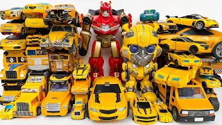 Ultimate Yellow Transformers Bumblebee Toys Collection | Different Robot Tobot Carbot Transformation