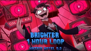 BRIGHT! Hazbin Hotel Bright sing along 1 Hour Loop #hazbinhotel