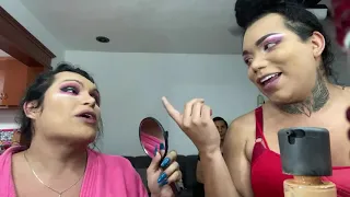 Maquillándonos vámonos al antro