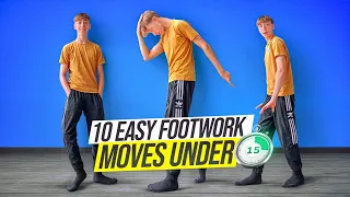 10 Easy Footwork Moves Under 15 MINUTES!
