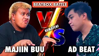 AD BEAT vs MAJIIN BUU - Beatbox Battle / REMATCH!