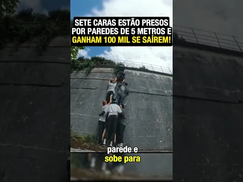 ELES TEM QUE ESCALAR UM MURO DE 5 METROS!!! #shorts créditos: canal STORROR