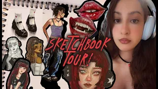 SKETCHBOOK TOUR! ☆ (my VIRAL Drawings)