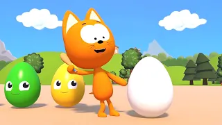 Котэ Геймз  – Разноцветные яйца 🐣 🌈 - ПРЕМЬЕРА НА КАНАЛЕ