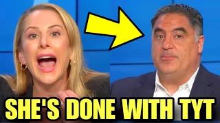 🤣Ana Kasparian TURNS On Cenk Uygur As she DEFENDS Trump LIVE on Air! She’s Officially Leaving TYT