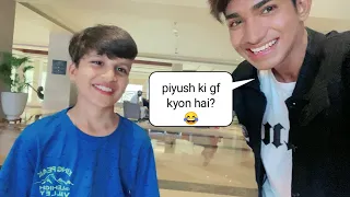 PIYUSH KI GF 😂 ? | FT : @souravjvlogs  , SAMBHAVNA SETH , SAHIL JOSHI | GTRVLOGS