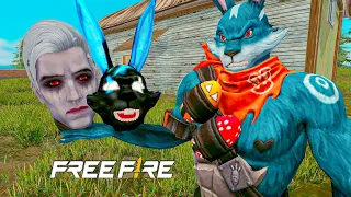 The bunny FIGHT 🔥 3D FREE FIRE ANIMATION VIDEO