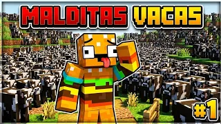 BIENVENIDOS A MINECRAFT malditas vacas /#1 #Minecraft 