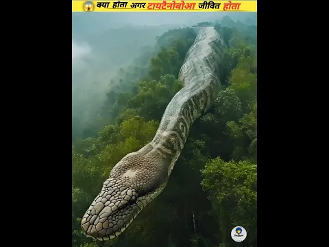 क्या होता अगर टायटैनोबोआ आज भी जिंदा होता ||😱|| What if Titanoboa were still alive || #viral #facts