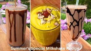 Refreshing Milkshake Recipies Asmr #milkshake #chocolate #viral #trending #asmr #asmrfood