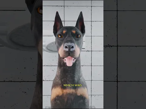 Why Dobermans Have Their Ears Cropped and Tails Docked 🧐