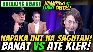 GOOD JOB BANAT! LINAMPASO SI CLAIRE CASTRO!
