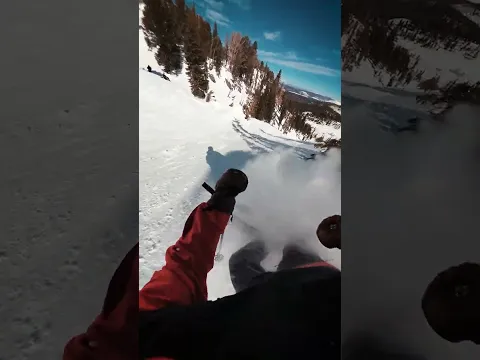 GoPro | Skiing a Hidden Line at Mammoth Mountain 🎬 Chris Benchetler #Shorts